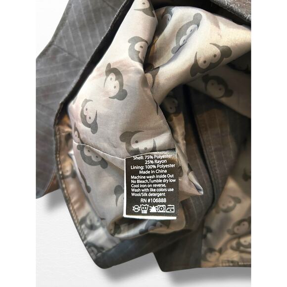 Appaman Pinstriped Tailored Vest, Size 5 - Picture 9 of 9